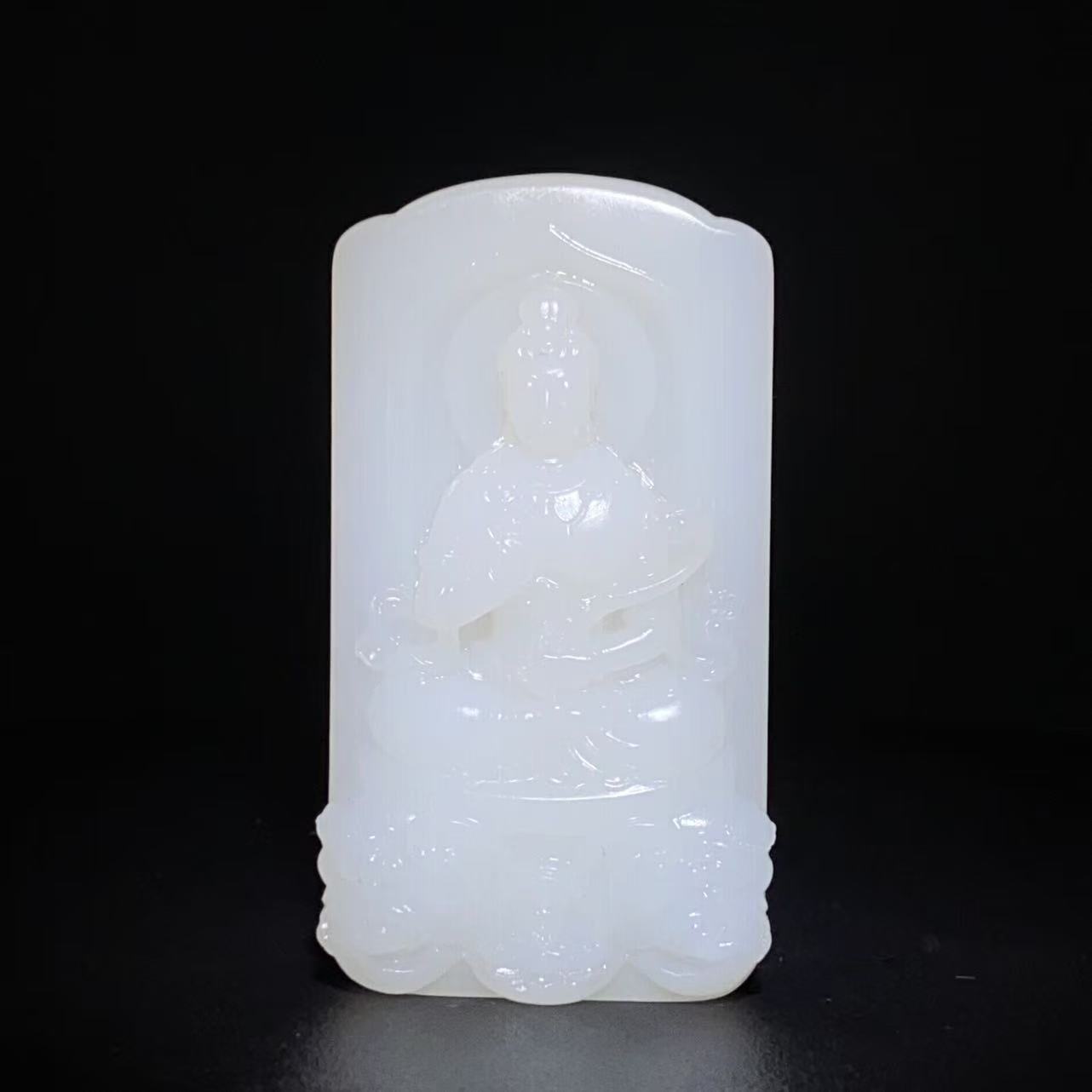 【当代】-和田玉观音2510200008