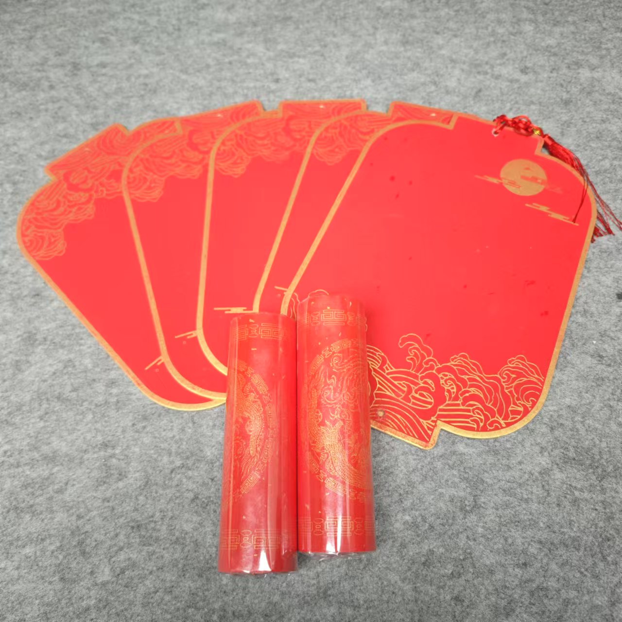 粉丝福利万年红长卷+福卡