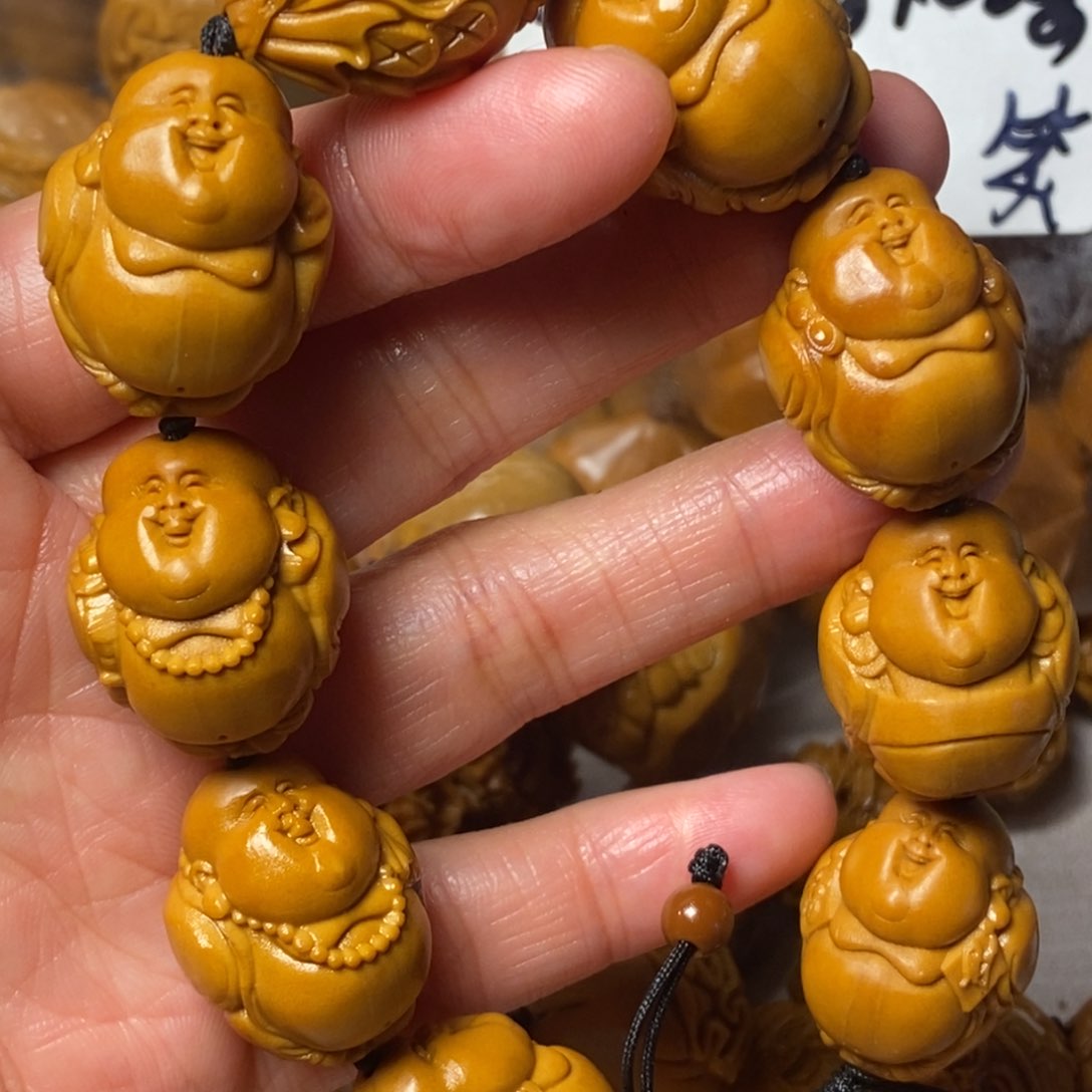 橄榄核手串/手链八大弥勒2.0