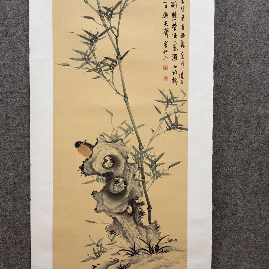 国画张小伟老师手绘作品