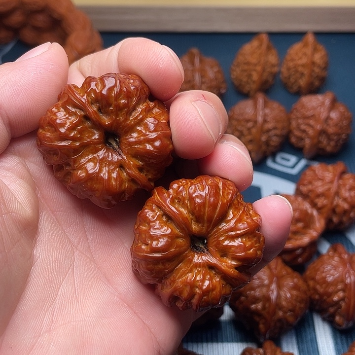 把件文玩核桃蛤蟆头