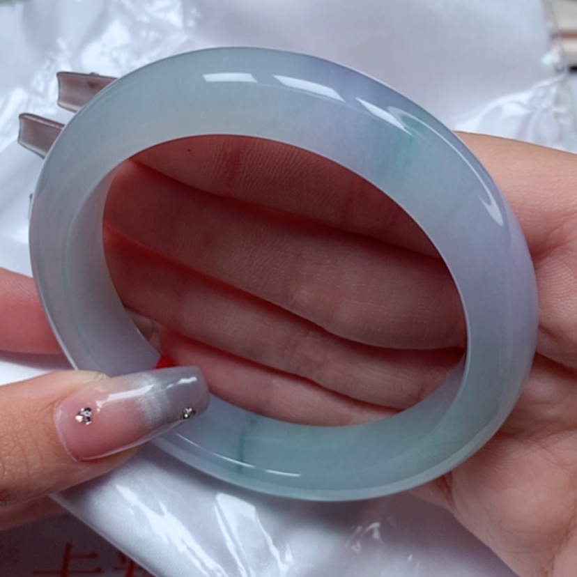 【闪购商品】翡翠手镯未镶嵌58圈