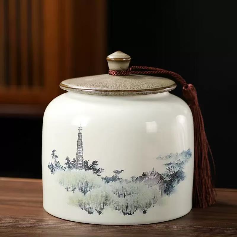 179实木礼盒茶叶罐