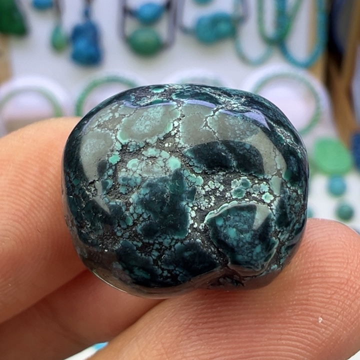 云盖高瓷雾霾蓝随型