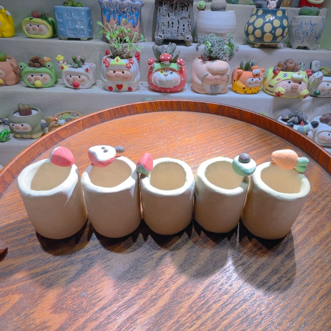 055纯手工制作重工盆盆20一只