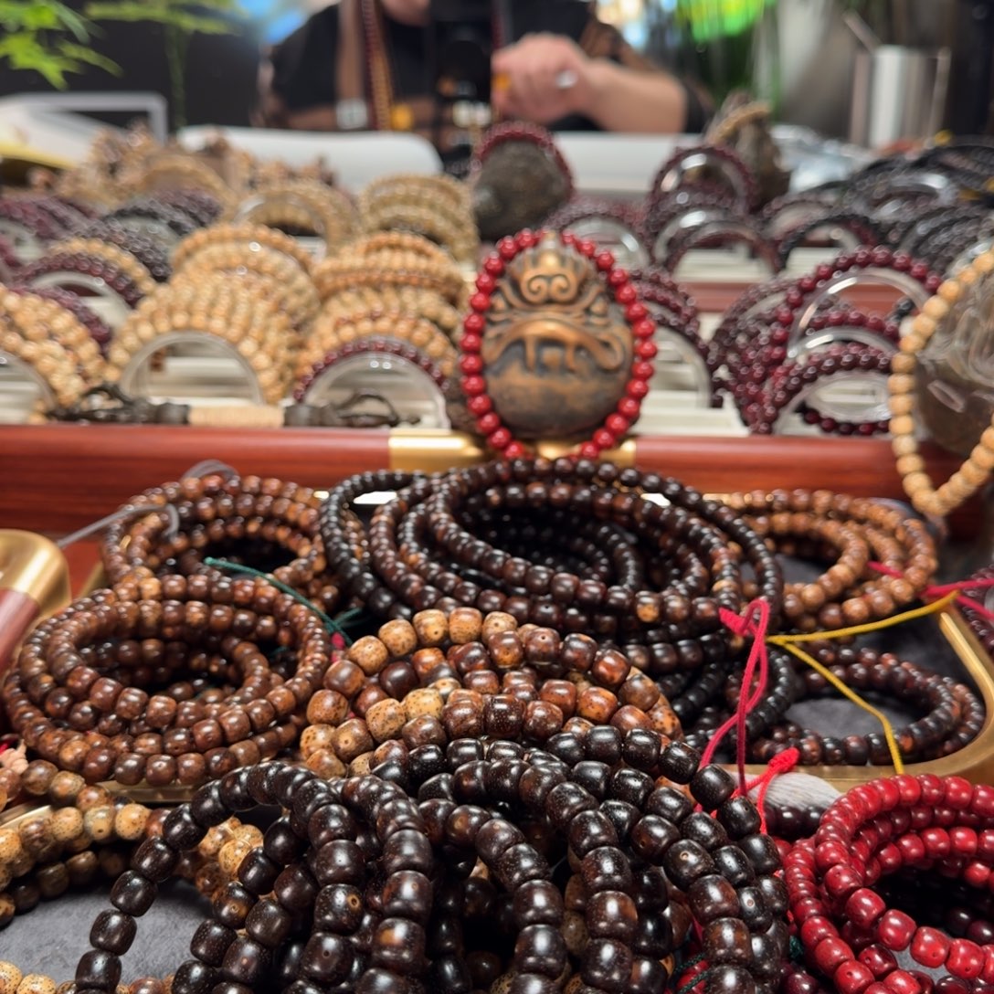 村***牛吊坠星月菩提原生态陈化老油料6*7