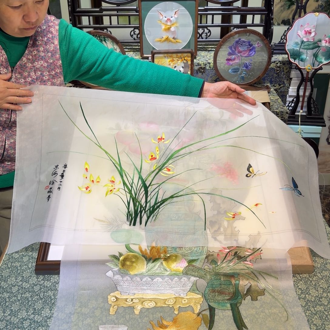 刺绣手工苏绣工艺