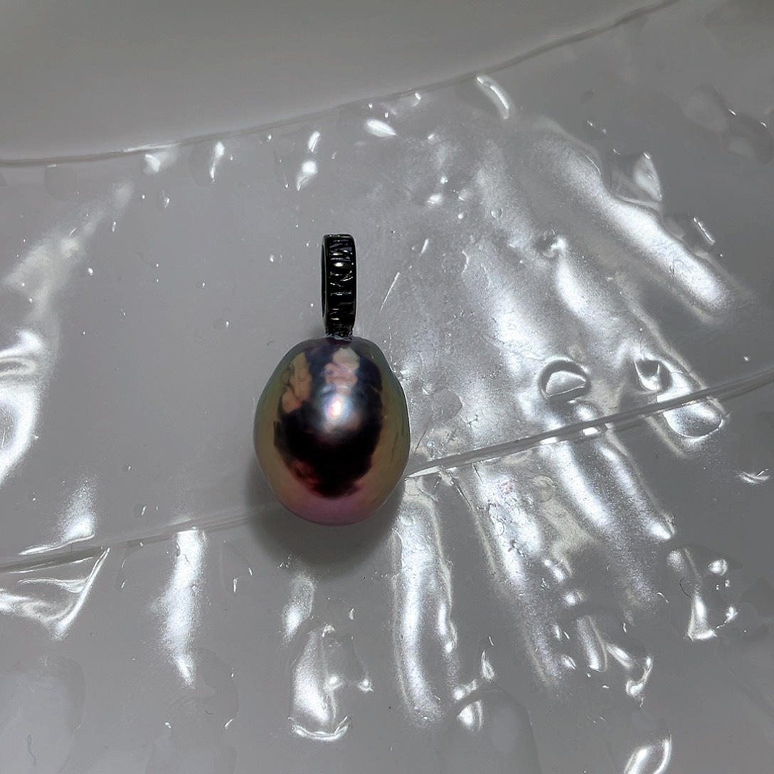 淡水珍珠颈饰银S925镶嵌