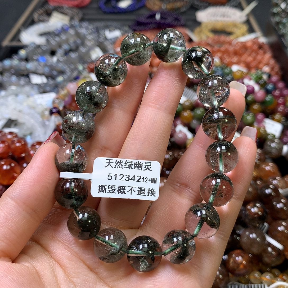 水晶手链未镶嵌，