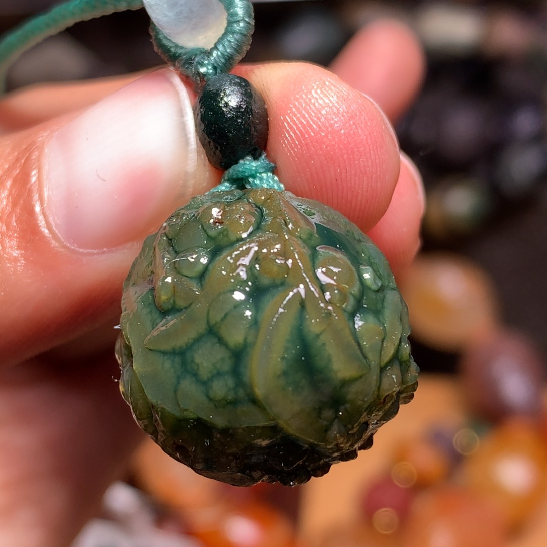 未镶嵌玛瑙/玉髓珠宝半成品