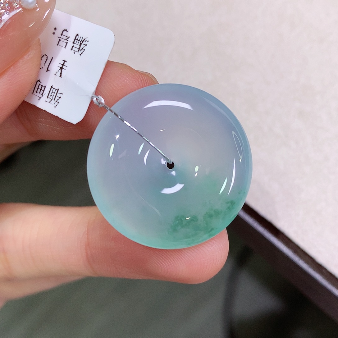 翡翠未镶嵌颈饰24.5-5.9