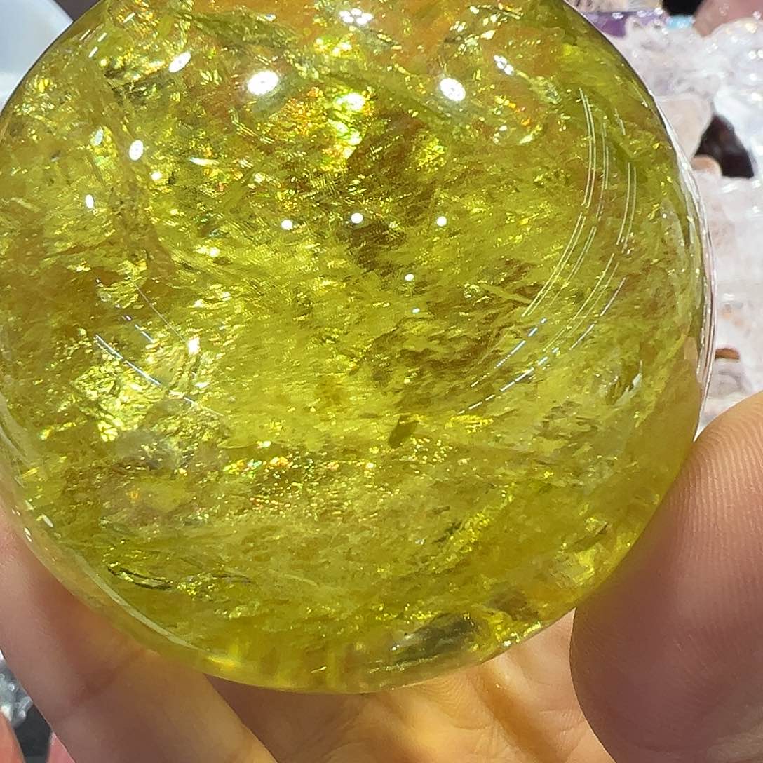 水晶水晶球摆件未镶嵌