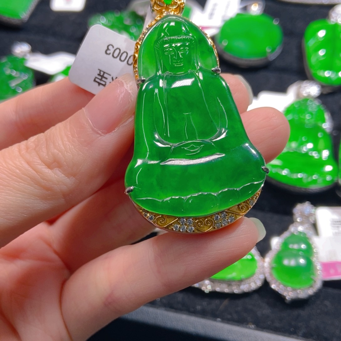 翡翠吊坠(不含链)未镶嵌