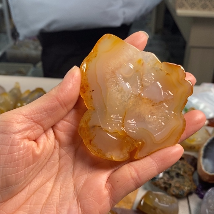 玛瑙/玉髓吊坠(不含链)未镶嵌