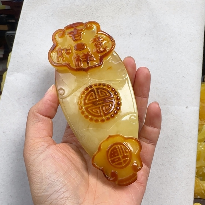 蜜蜡珠宝奇石未镶嵌乐**m