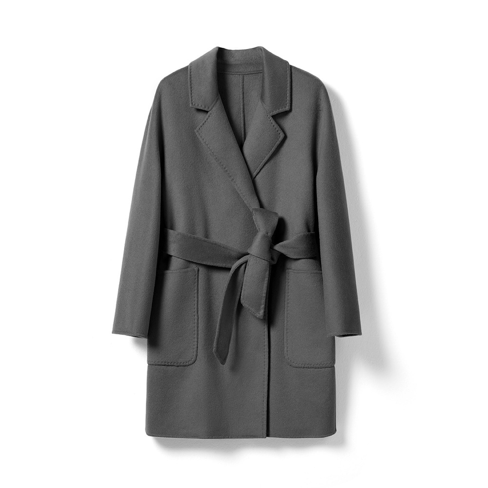 【11-16】一手长山羊绒浴袍大衣CR24160