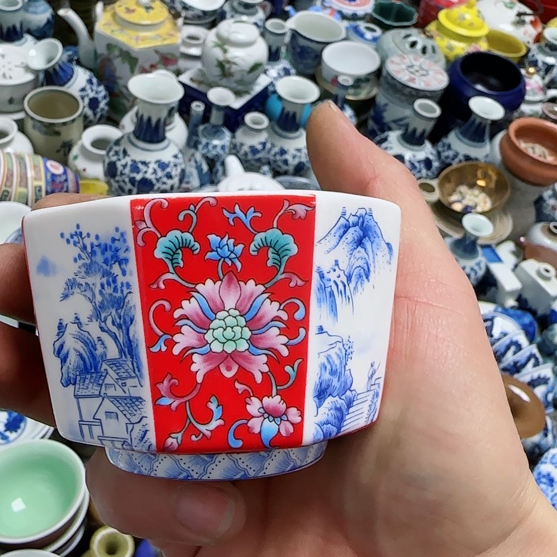 摆件瓷器的工艺技术水平