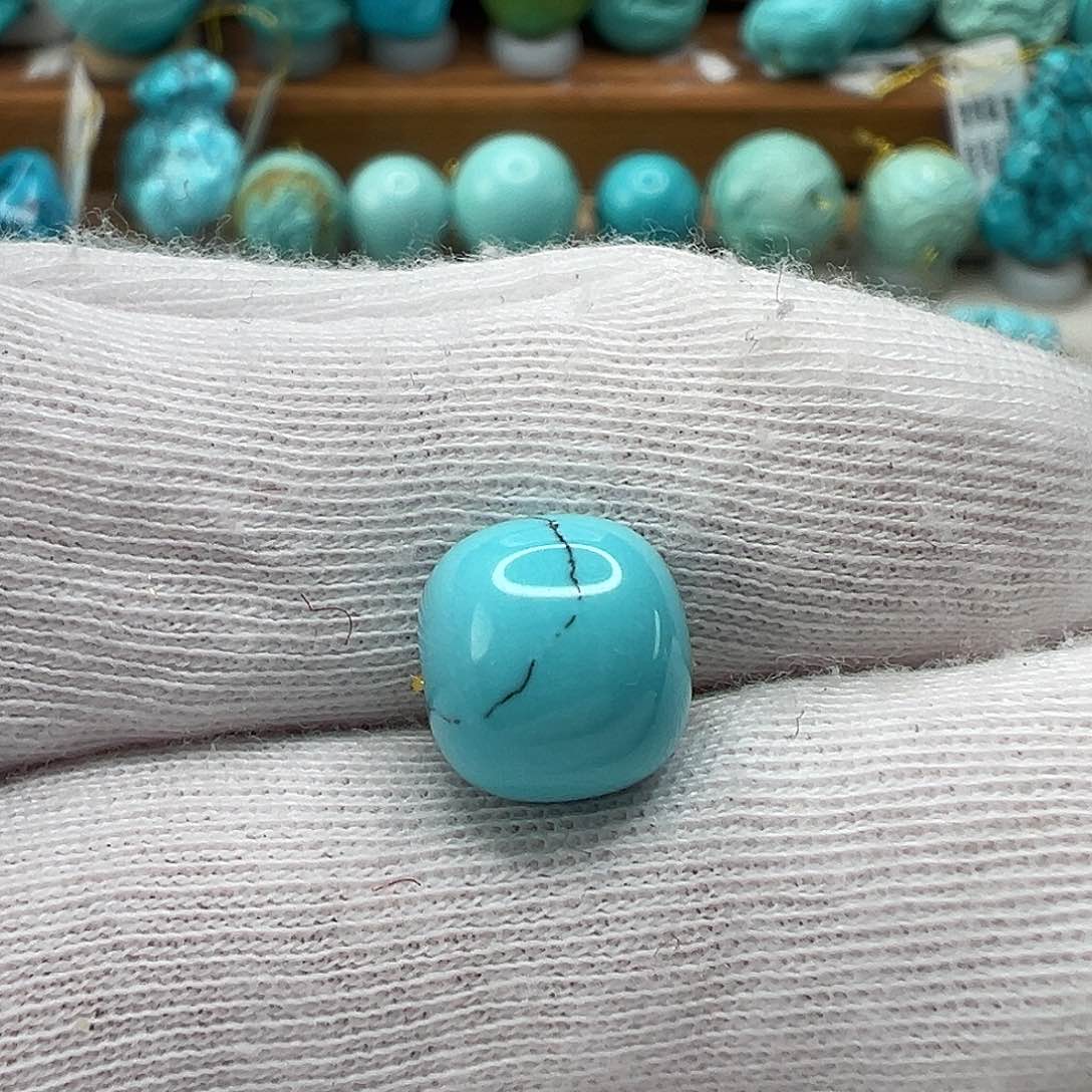 绿松石老型珠 未镶嵌