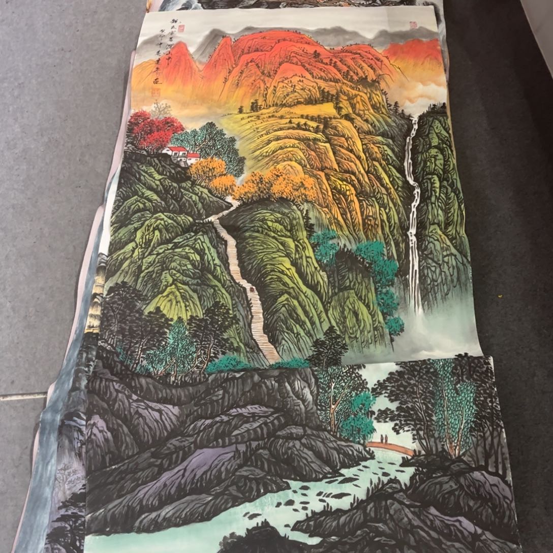 国画ZH精品国画单幅任发