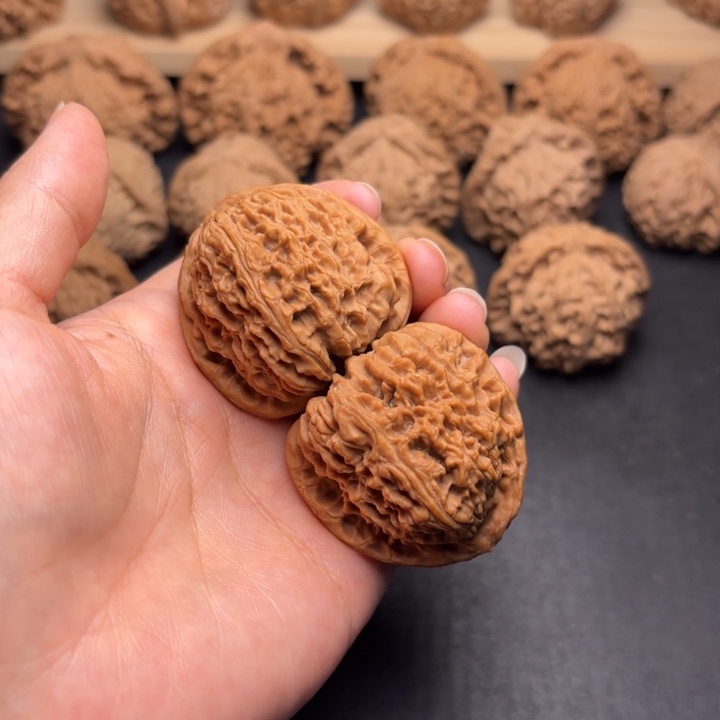 文玩核桃把件40南疆