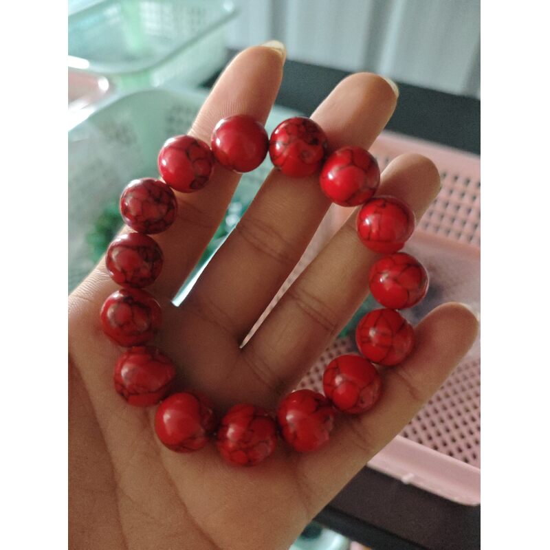 Q9红铁线14mm手串