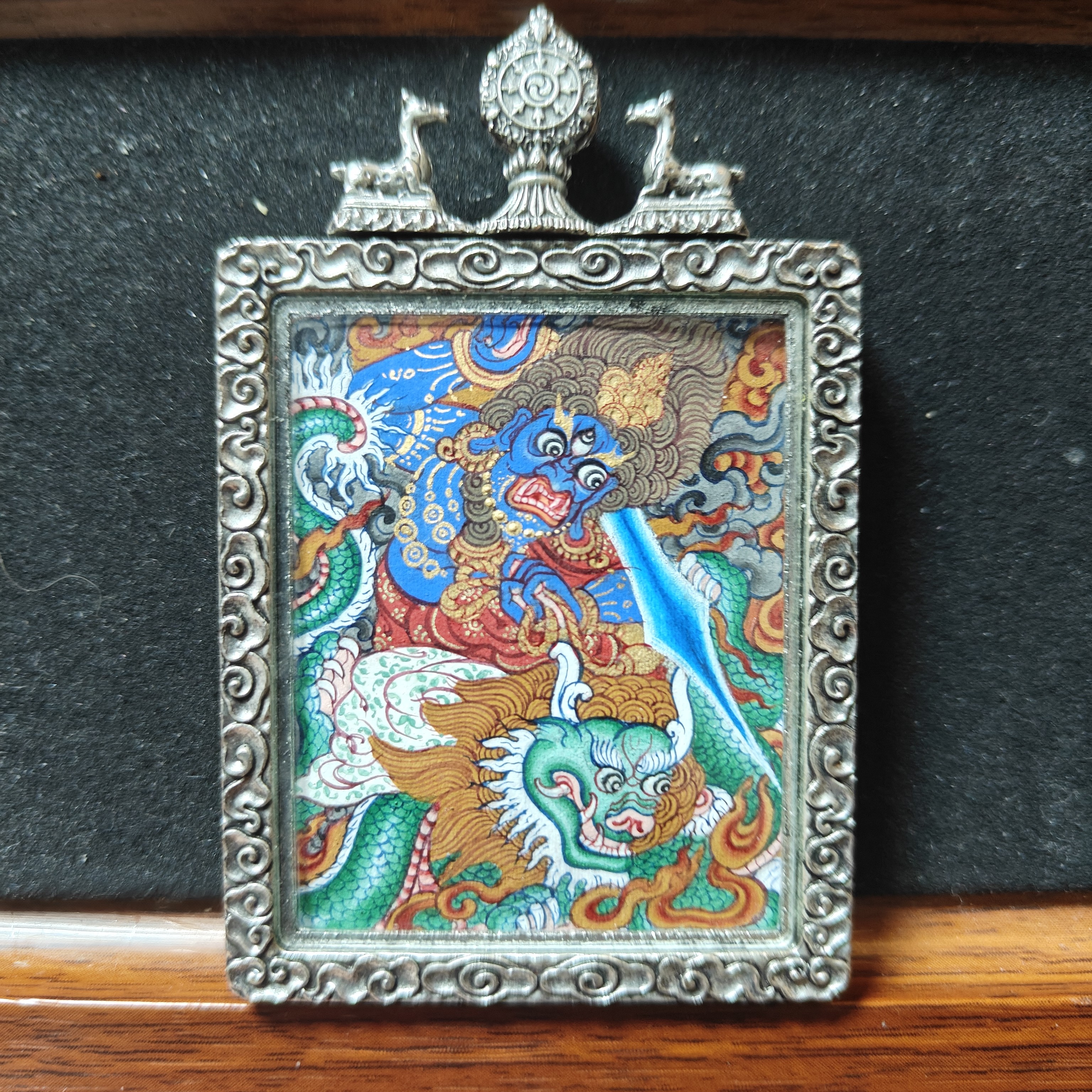 矿物颜料手工唐卡真品