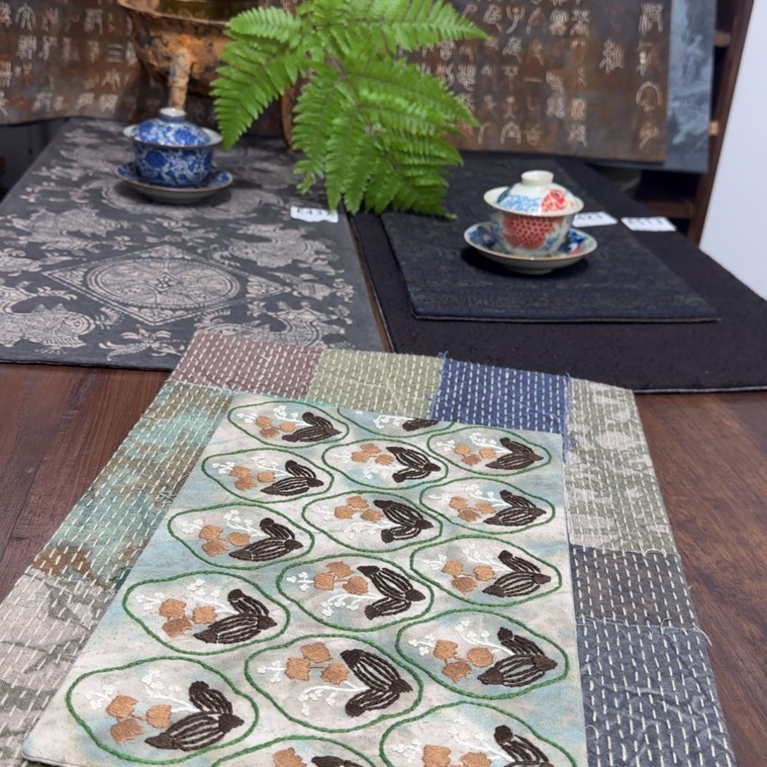 织绣3 都是一张价格三十六纺茶垫