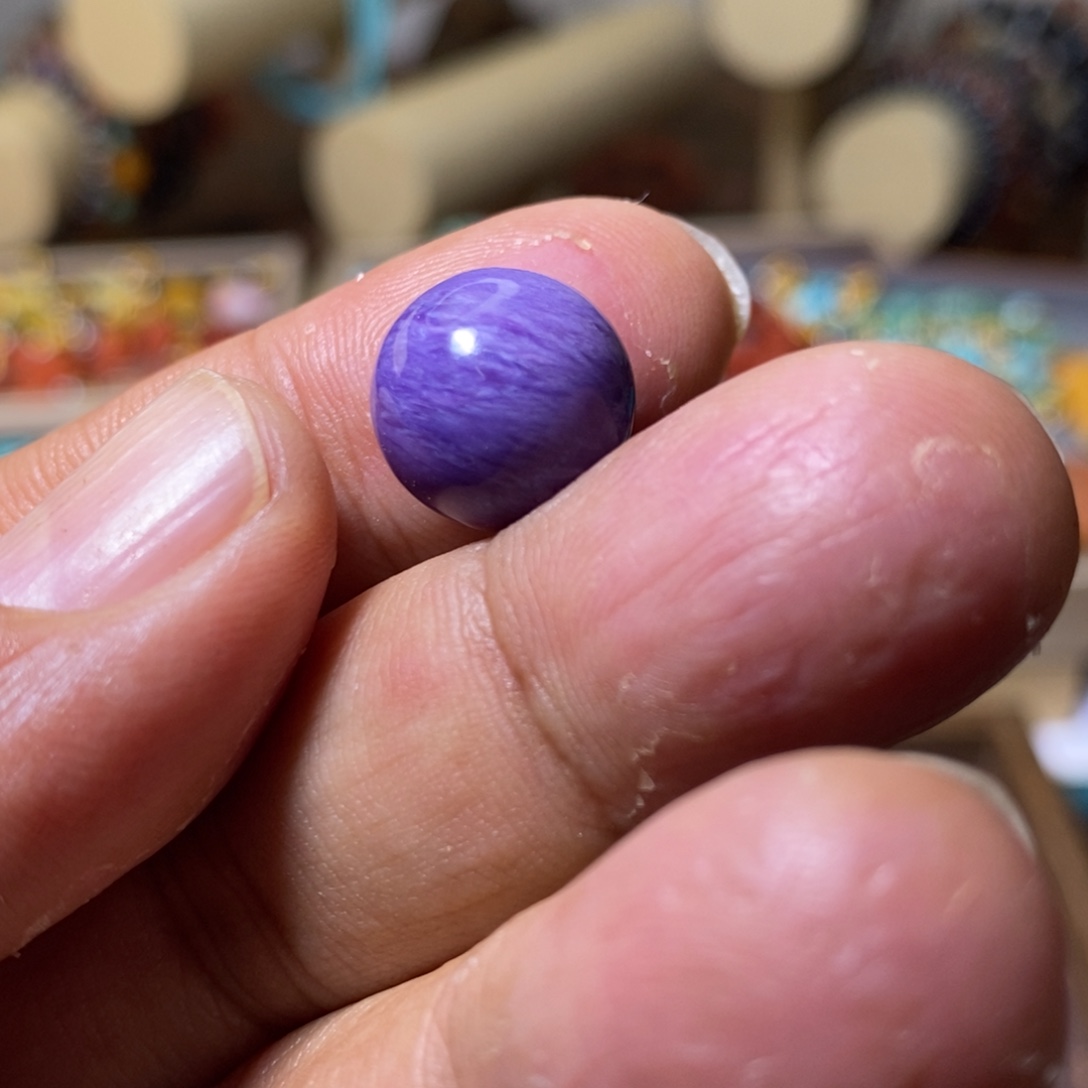 汽***友查罗石（紫龙晶）合金配饰配饰