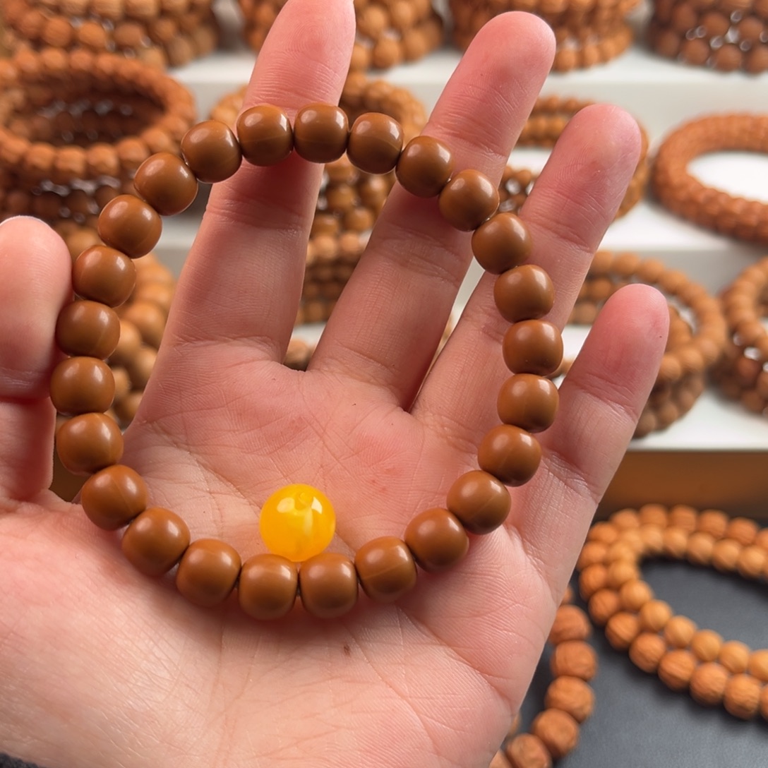 老***方猴头核桃手串全品无暇9➕尺寸小老型