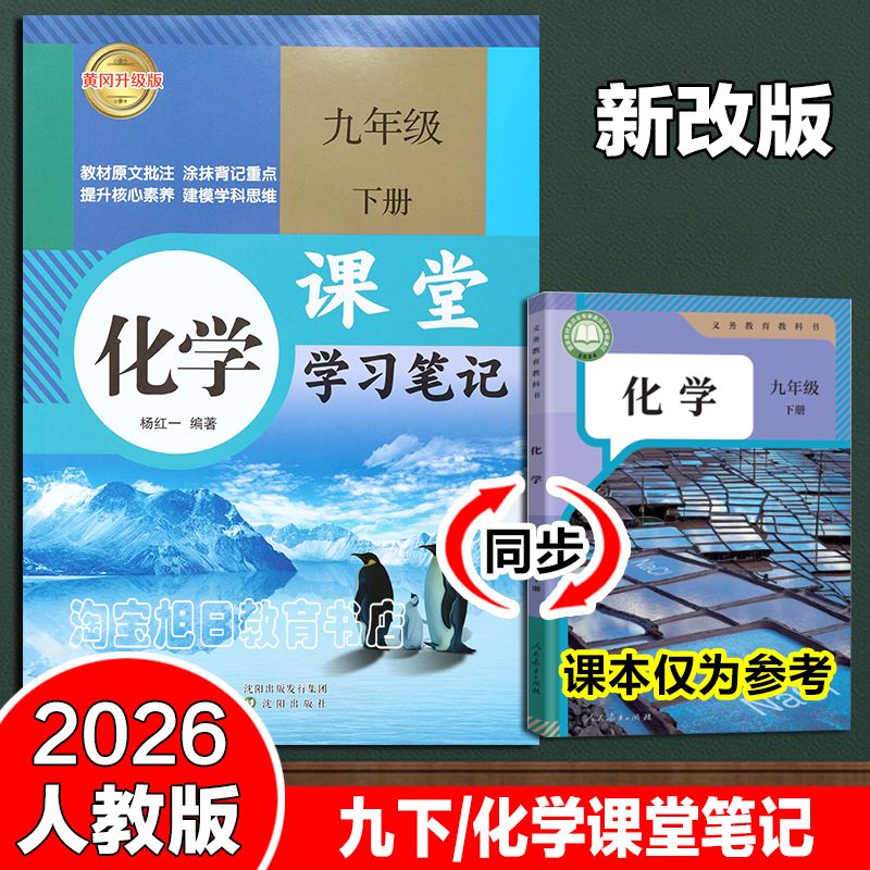 2026春新改版正版初中9下九年级下册人教版化学课堂学习笔记同步
