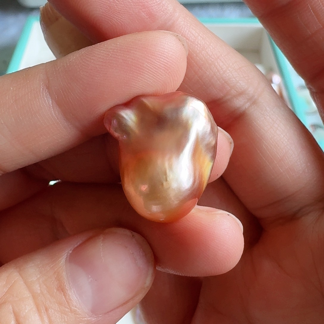 淡水珍珠颈饰银S925镶嵌