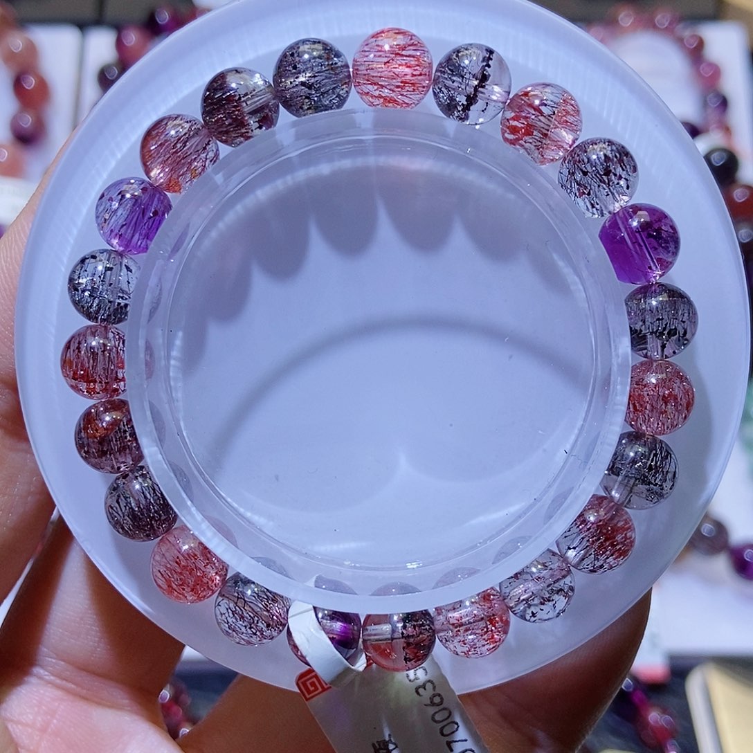 未镶嵌手链水晶彩超七8