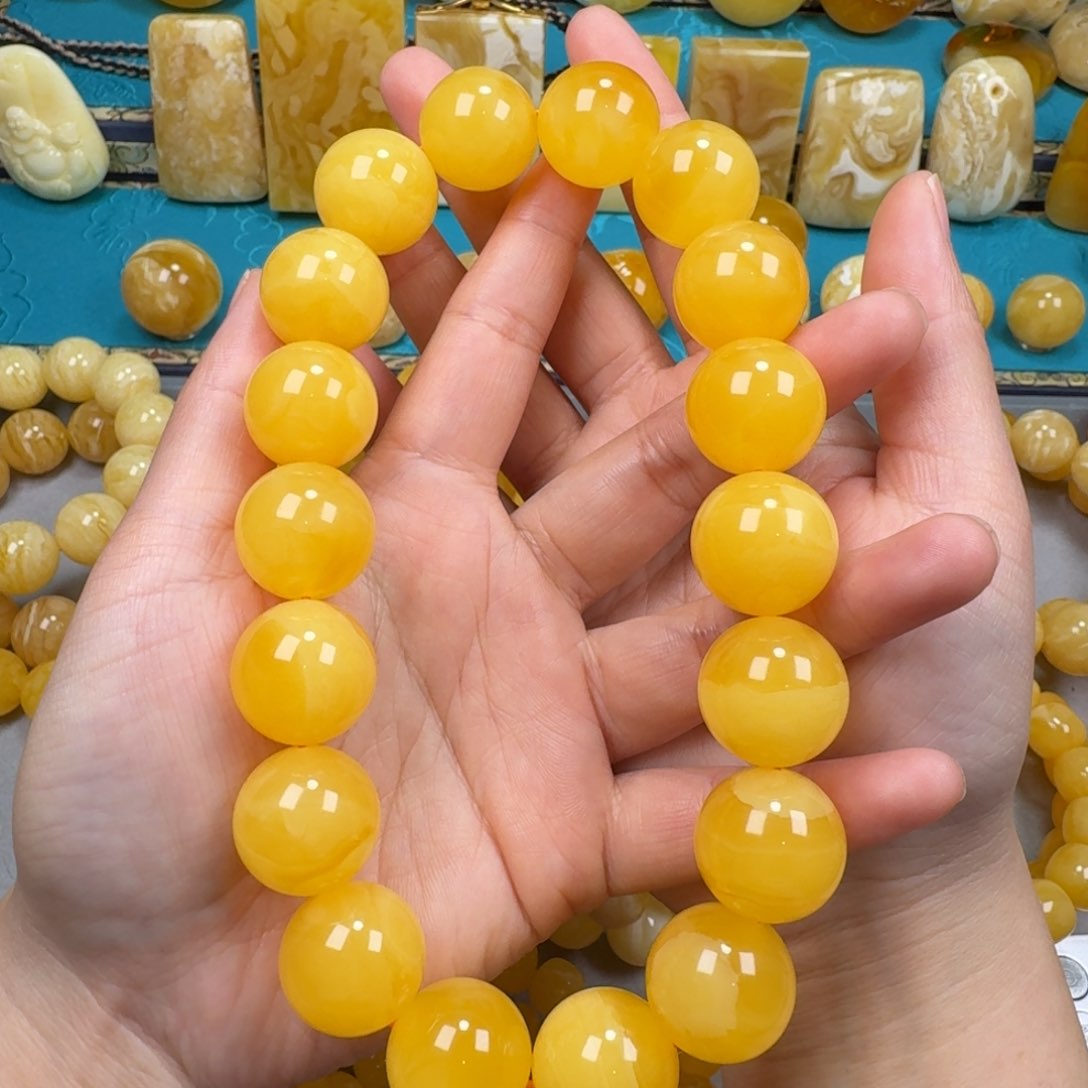 蜜蜡手链未镶嵌蜜蜡