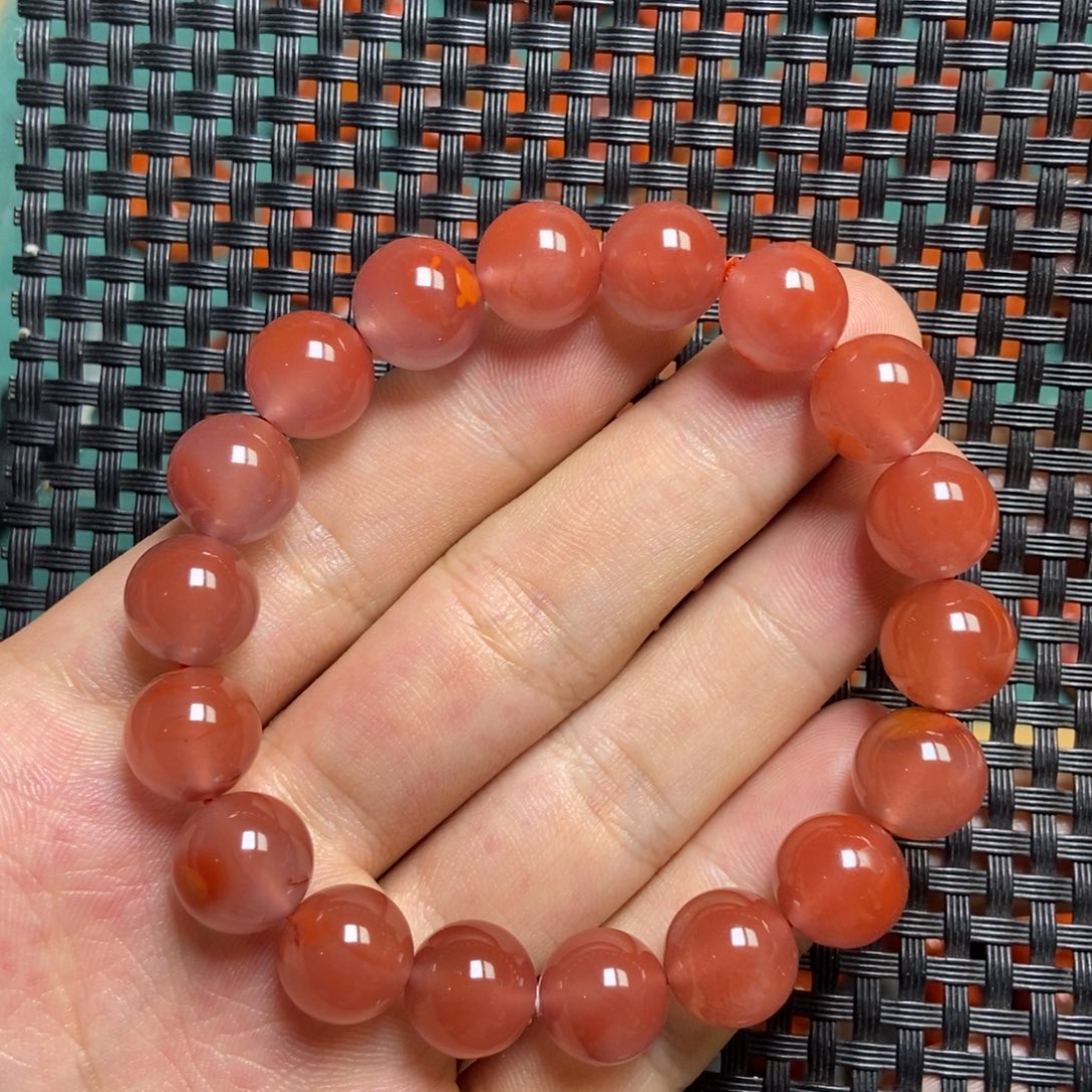未镶嵌手串南红玛瑙11mm