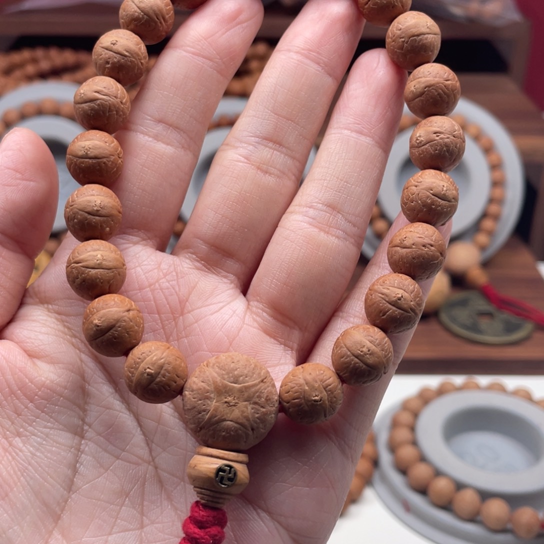 手串凤眼菩提尼泊尔凤眼菩提单仓手串