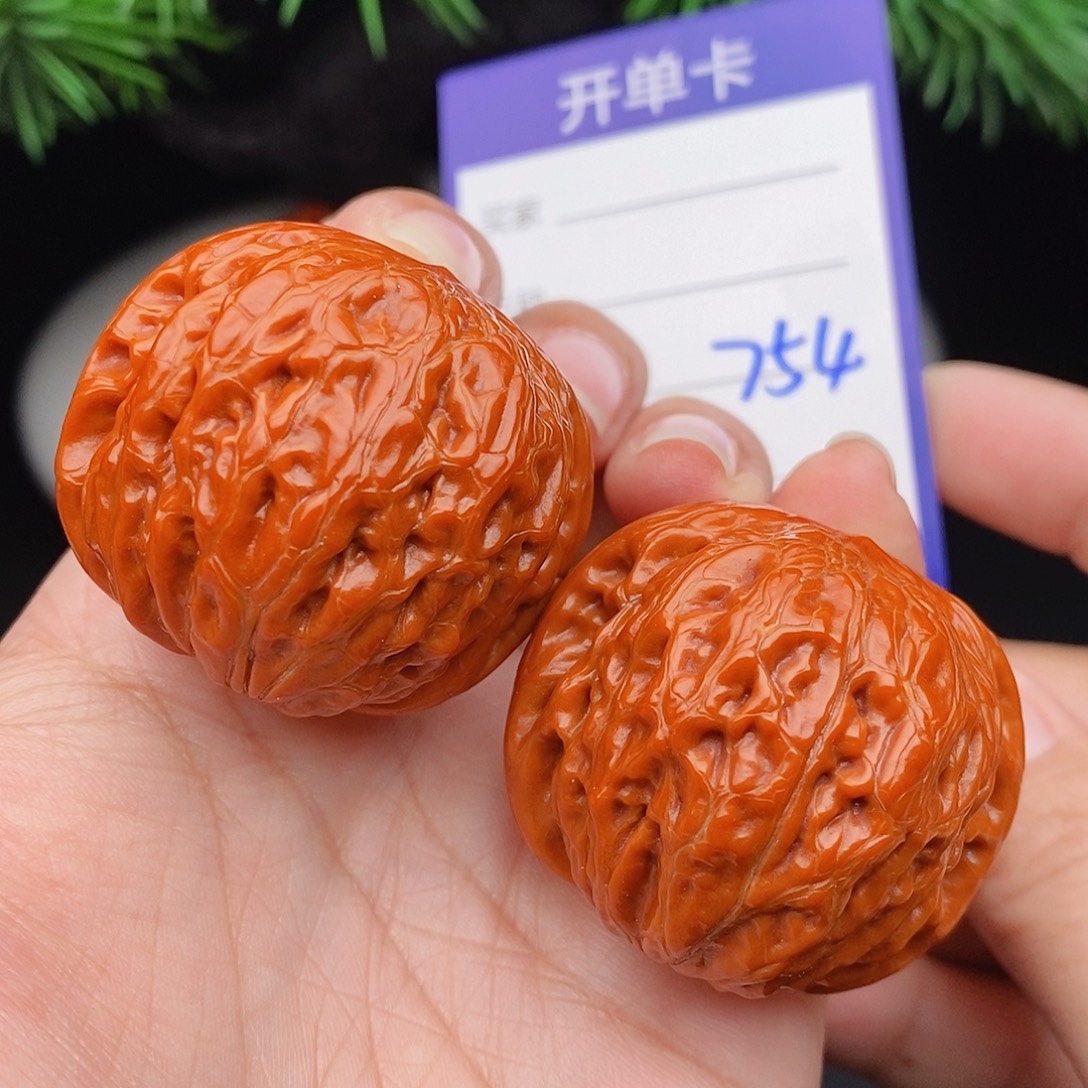 文玩核桃把件39铁锤754