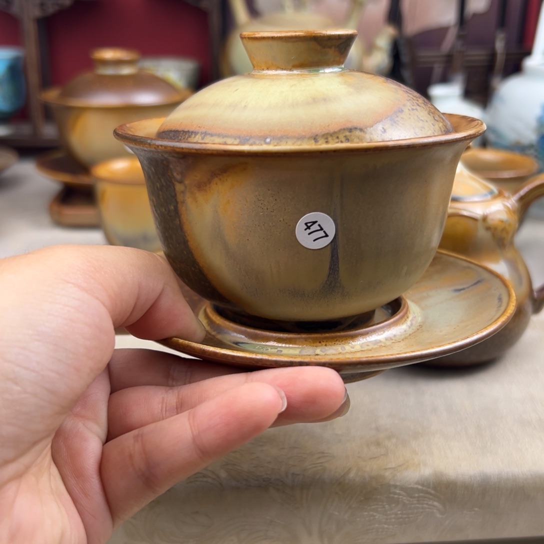 杯纯手工柴烧主人杯