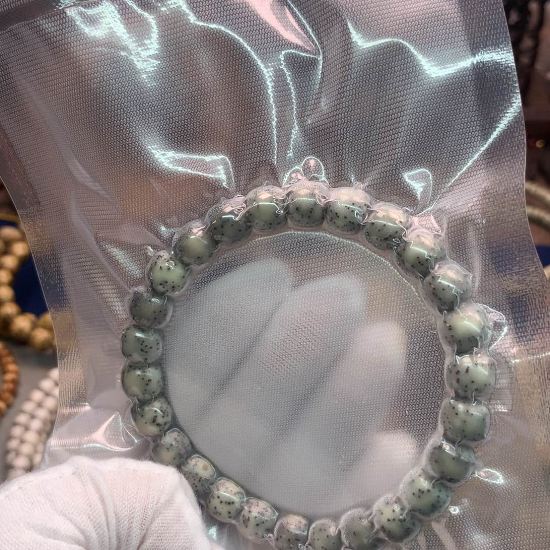 星月菩提吊坠9×8双留白