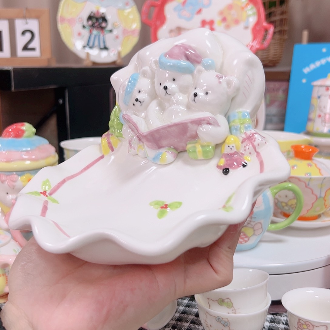 可爱陶瓷高温手作