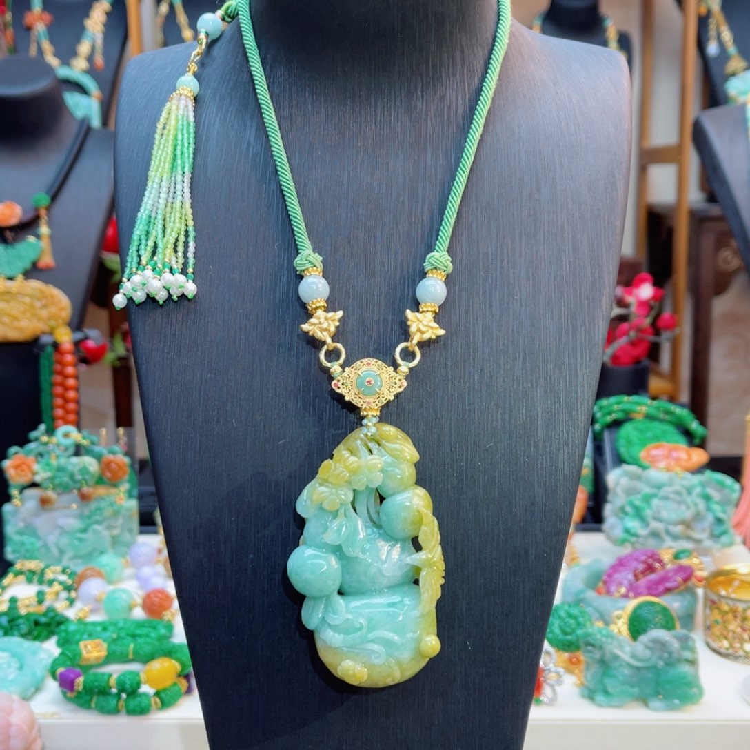 翡翠颈饰合金48小时鉴赏期