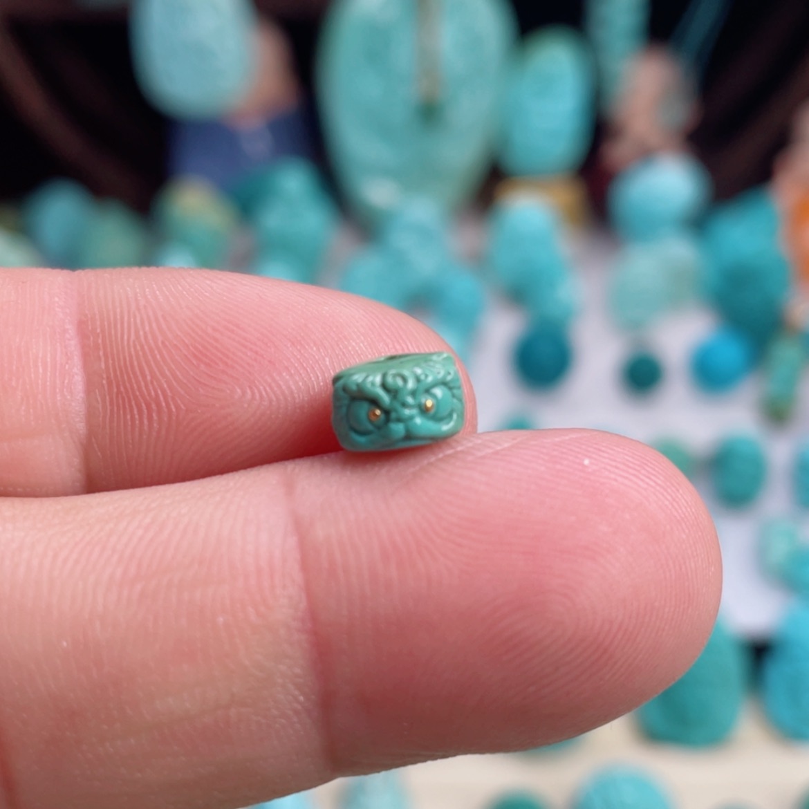 【闪购商品】绿松石吊坠(不含链)未镶嵌