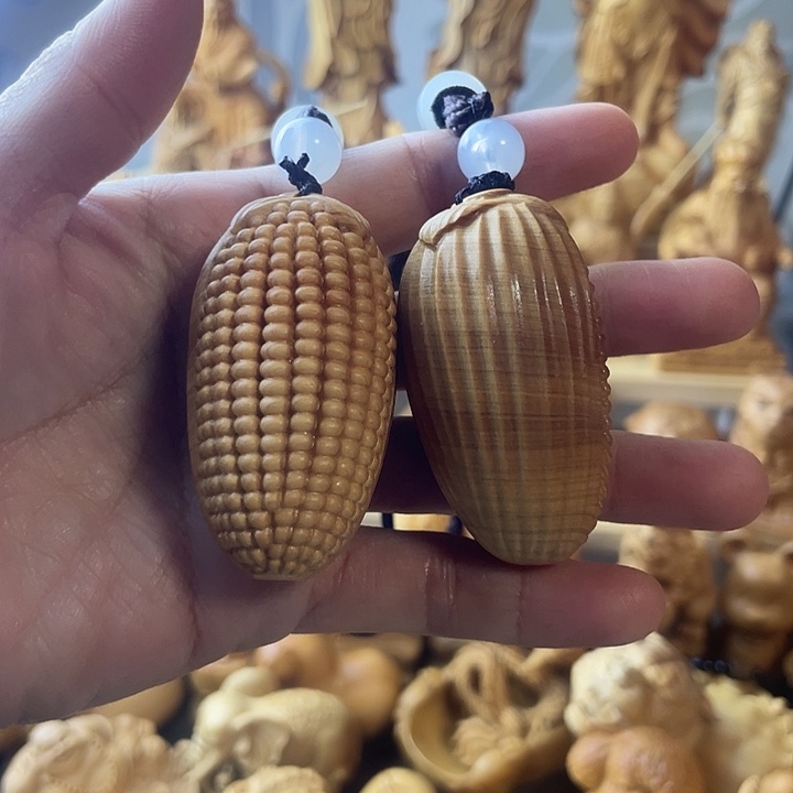 柏木（崖柏）金玉满堂一对