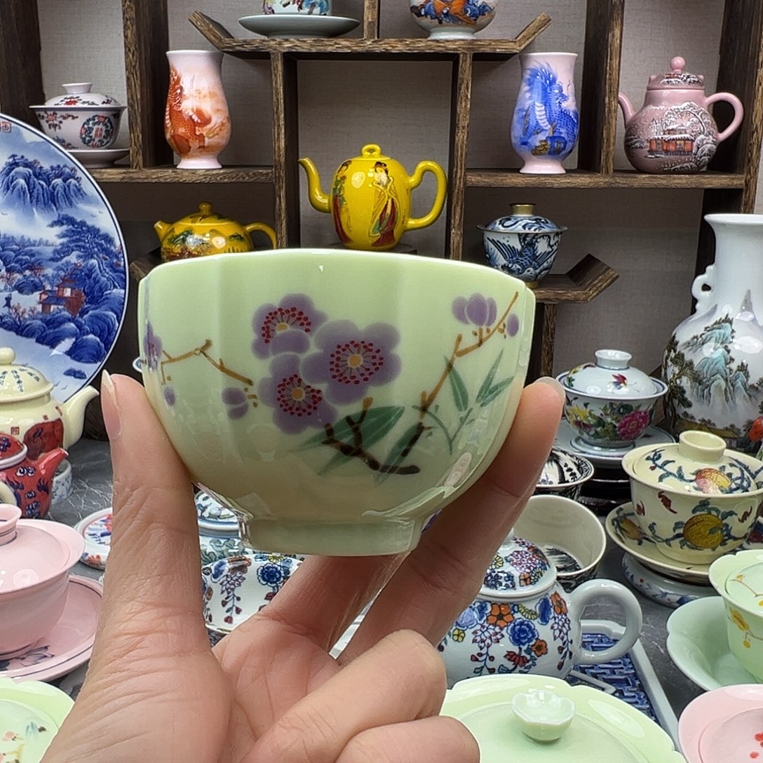 陶瓷杯子景德镇陶瓷567老厂瓷27