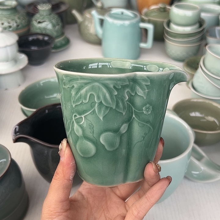 小米茶器龙泉青瓷