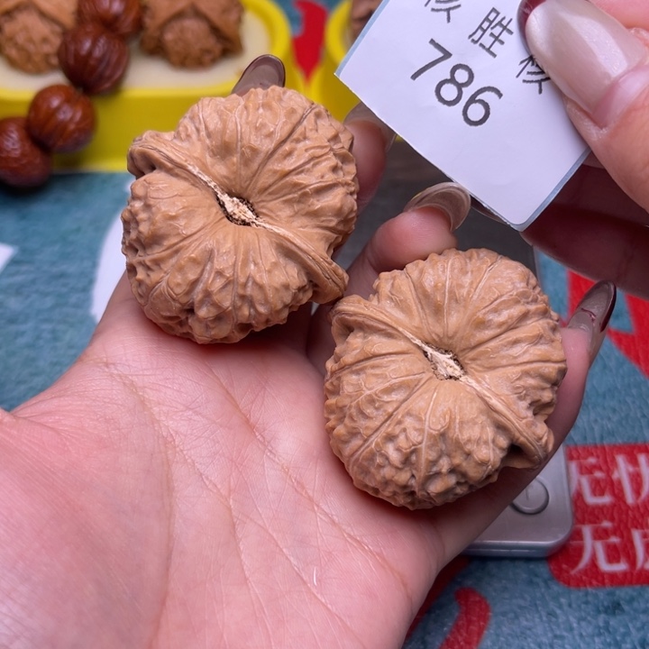 把件文玩核桃南瓜墩45.786