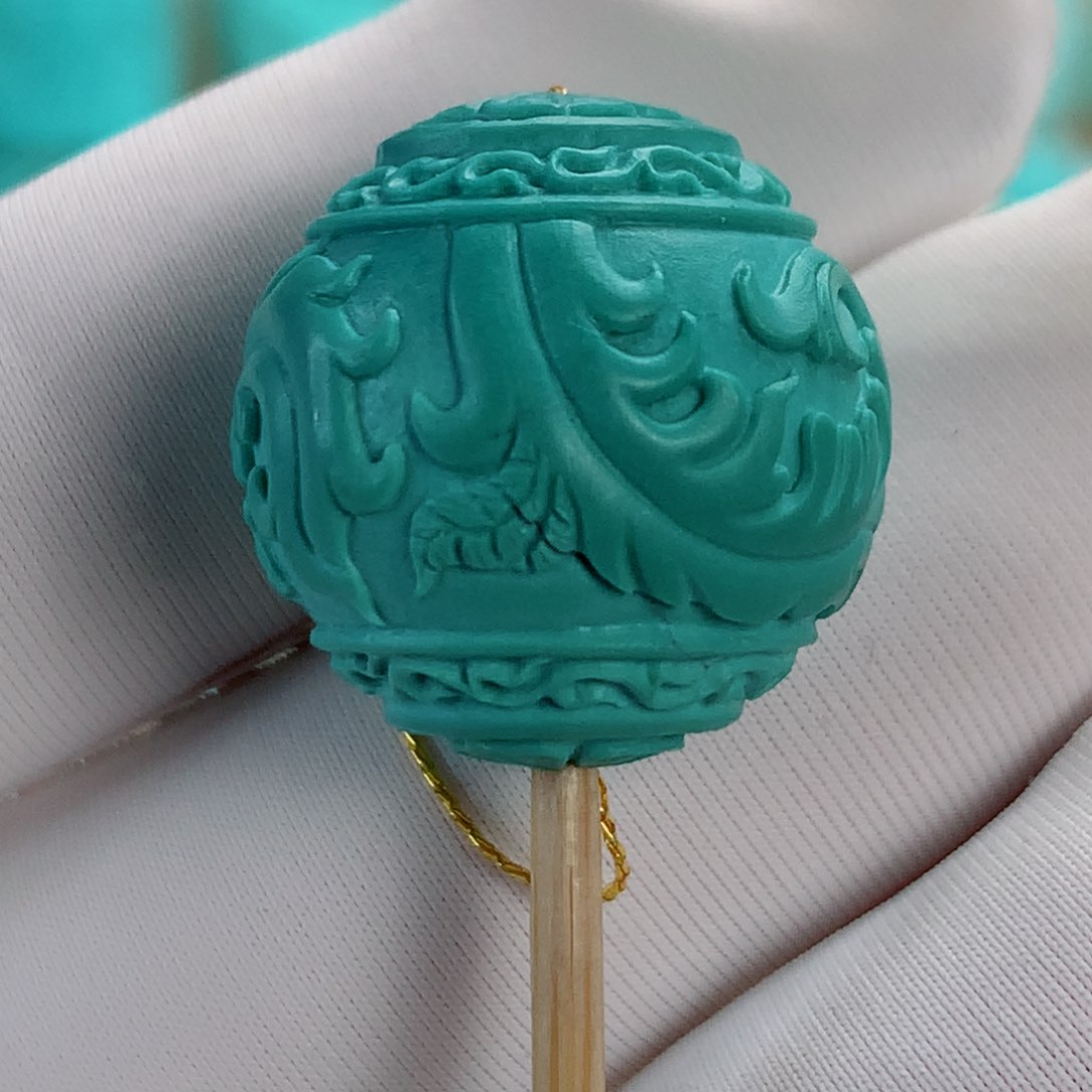 绿松石挂件未镶嵌