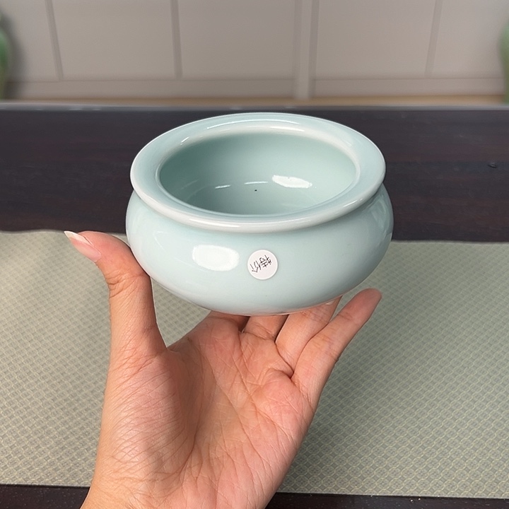 龙泉云间青瓷小米茶器