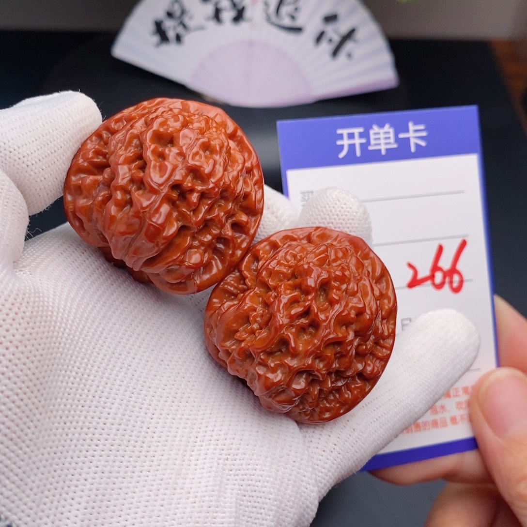 把件文玩核桃39官帽266