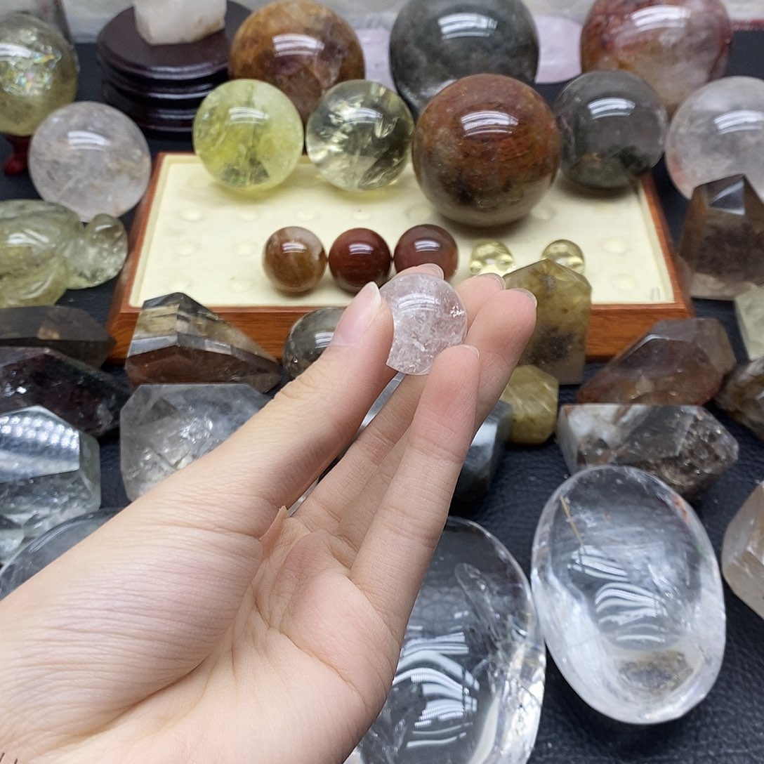 珠宝半成品未镶嵌水晶225水晶石