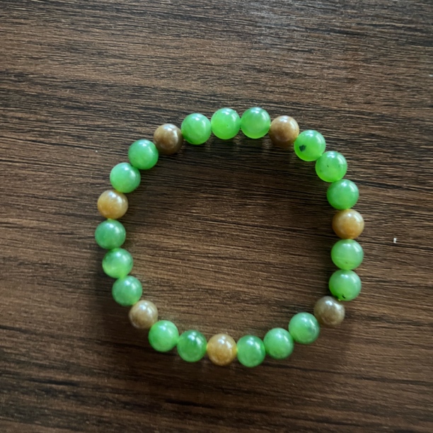 天然和田玉碧玉手串ZP勿拍